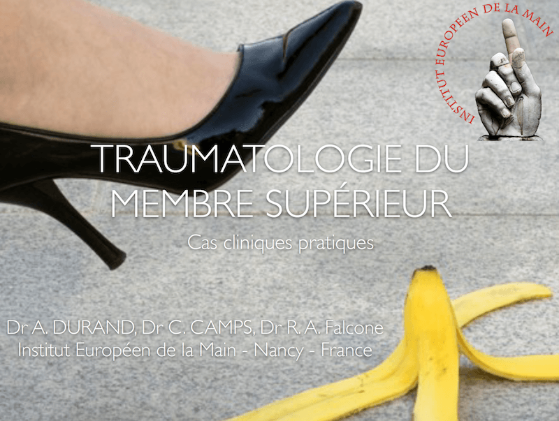 Traumatologie du membre supérieur - Cas cliniques